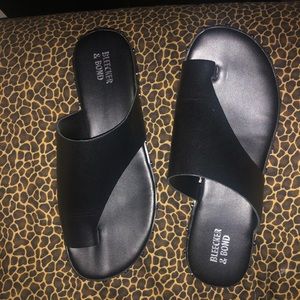 Bleecker & Bond Black Sandal Size 7.5